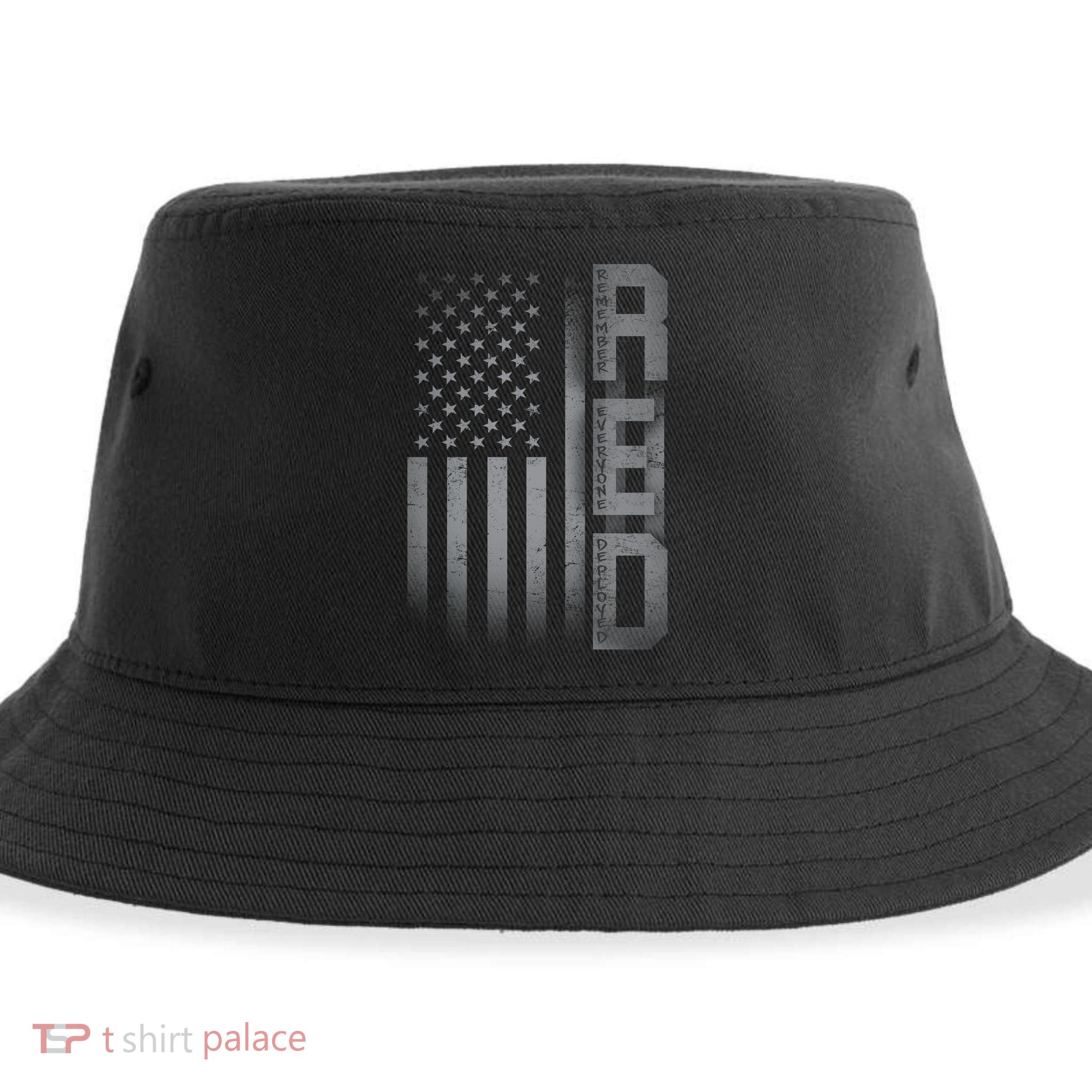 RED Remember Everyone Deployed Sustainable Bucket Hat