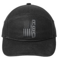RED Remember Everyone Deployed 7-Panel Snapback Hat