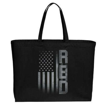 RED Remember Everyone Deployed Cotton Canvas Jumbo Tote