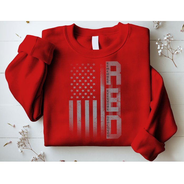 RED Remember Everyone Deployed Sweatshirt