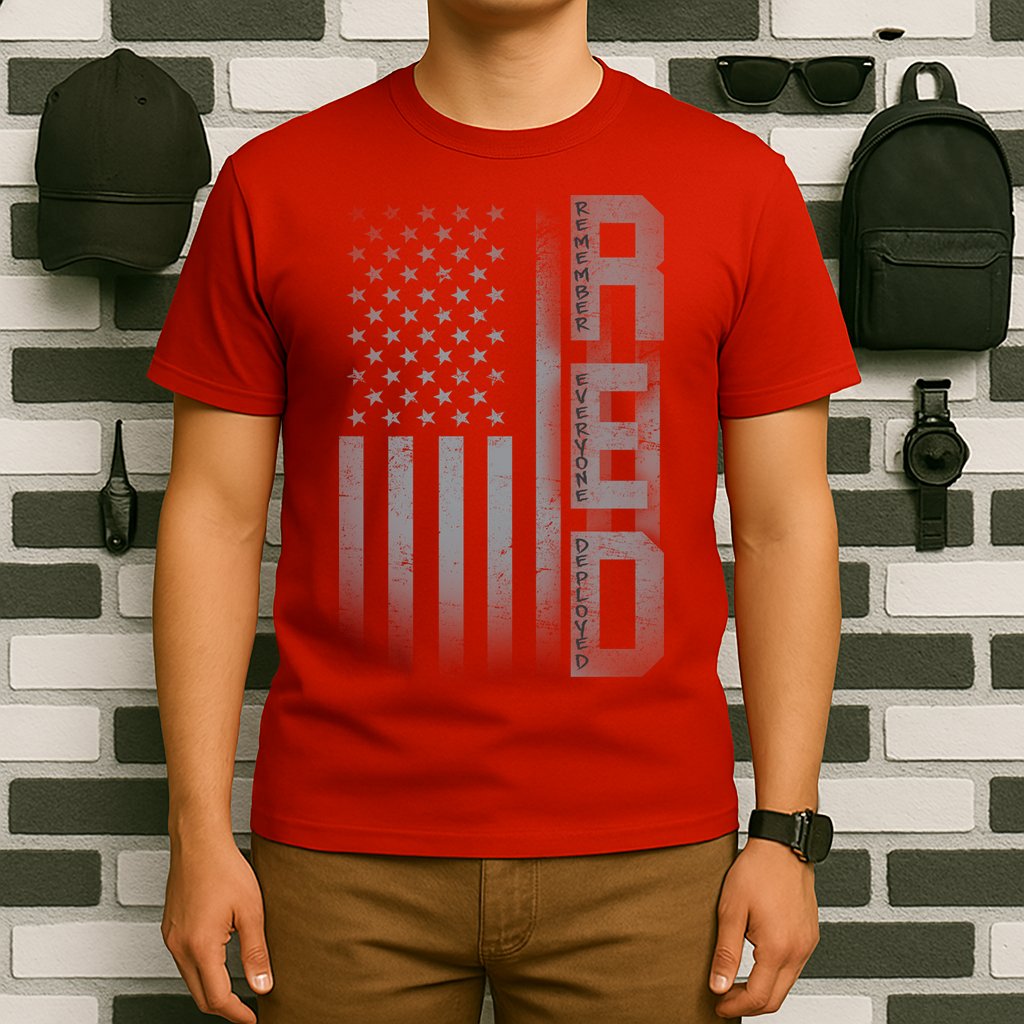 RED Remember Everyone Deployed T-Shirt