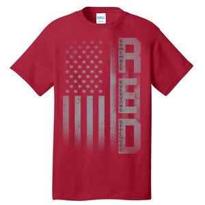 RED Remember Everyone Deployed Tall T-Shirt