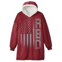 RED Remember Everyone Deployed Hooded Wearable Blanket