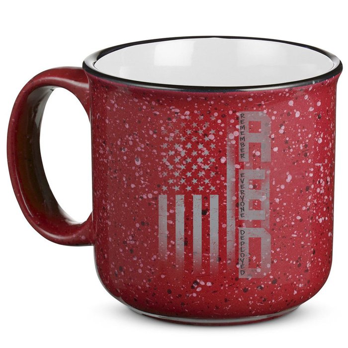 RED Remember Everyone Deployed 15oz Campfire Ceramic Mug