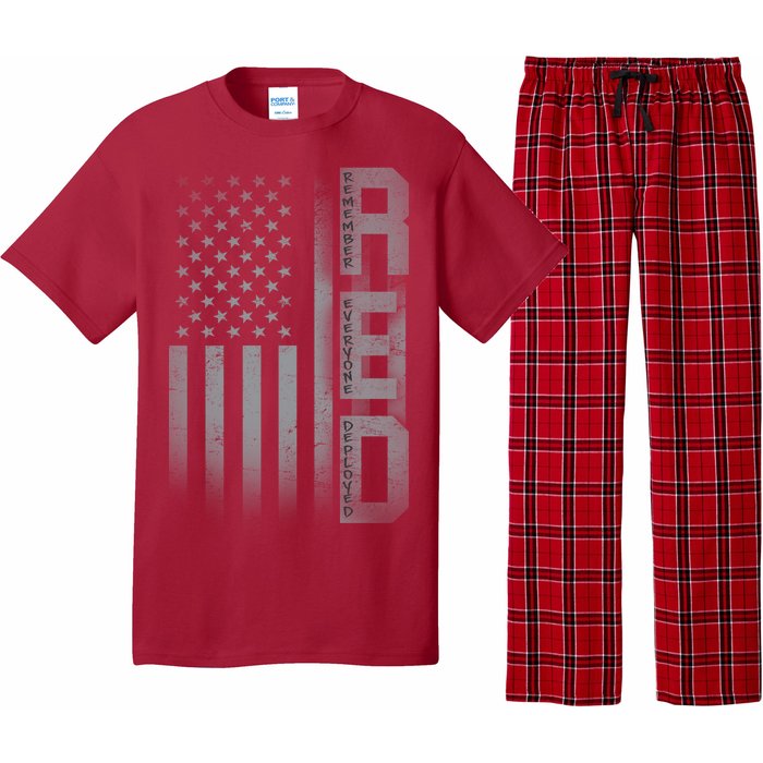 RED Remember Everyone Deployed Pajama Set