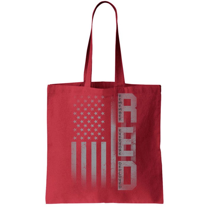 RED Remember Everyone Deployed Tote Bag