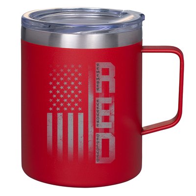 RED Remember Everyone Deployed 12oz Stainless Steel Coffee Mug