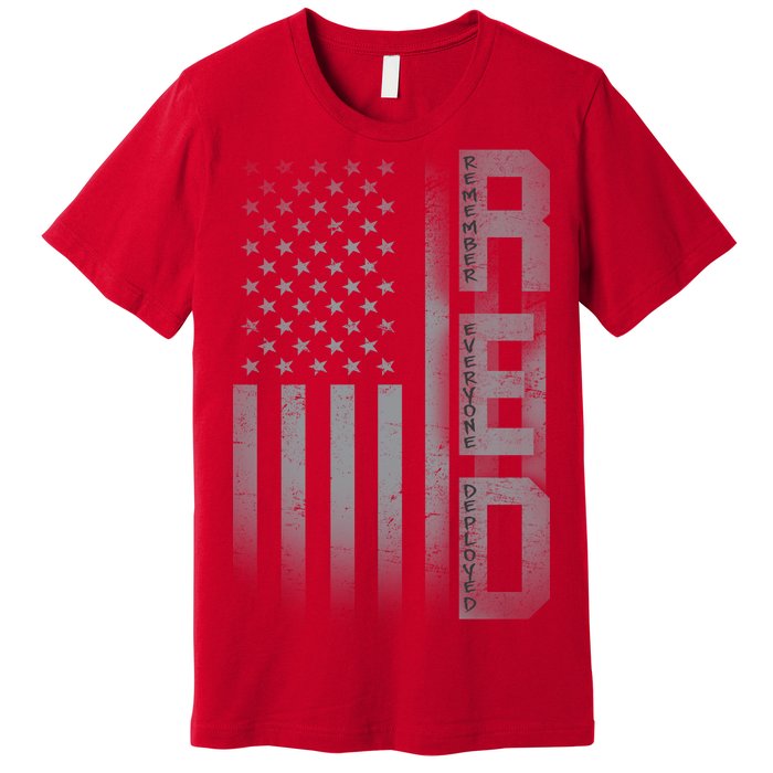 RED Remember Everyone Deployed Premium T-Shirt