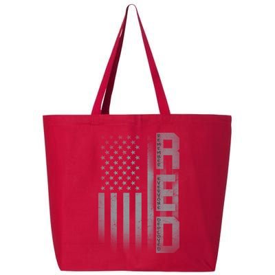 RED Remember Everyone Deployed 25L Jumbo Tote