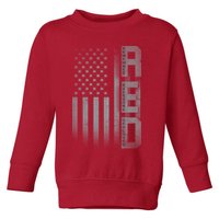 RED Remember Everyone Deployed Toddler Sweatshirt