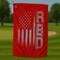 RED Remember Everyone Deployed Golf Towel