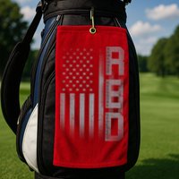 RED Remember Everyone Deployed Golf Towel