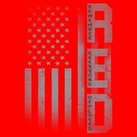 RED Remember Everyone Deployed Womens T-Shirt