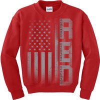 RED Remember Everyone Deployed Kids Sweatshirt