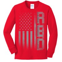 RED Remember Everyone Deployed Kids Long Sleeve Shirt