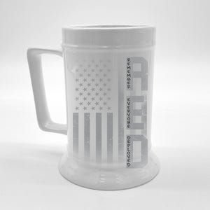 RED Remember Everyone Deployed Beer Stein