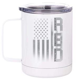 RED Remember Everyone Deployed 12 oz Stainless Steel Tumbler Cup