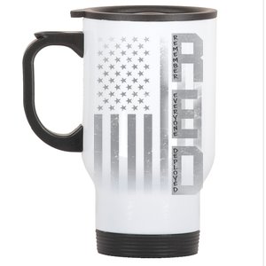 RED Remember Everyone Deployed Stainless Steel Travel Mug