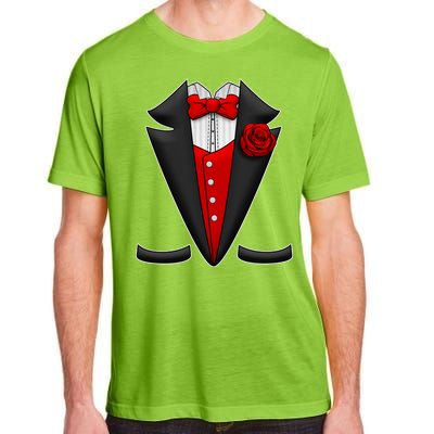 Red Rose Tuxedo Adult ChromaSoft Performance T-Shirt