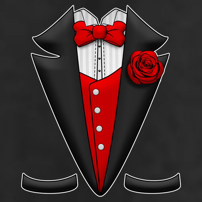 Red Rose Tuxedo Cool Comfort Performance Bucket Hat