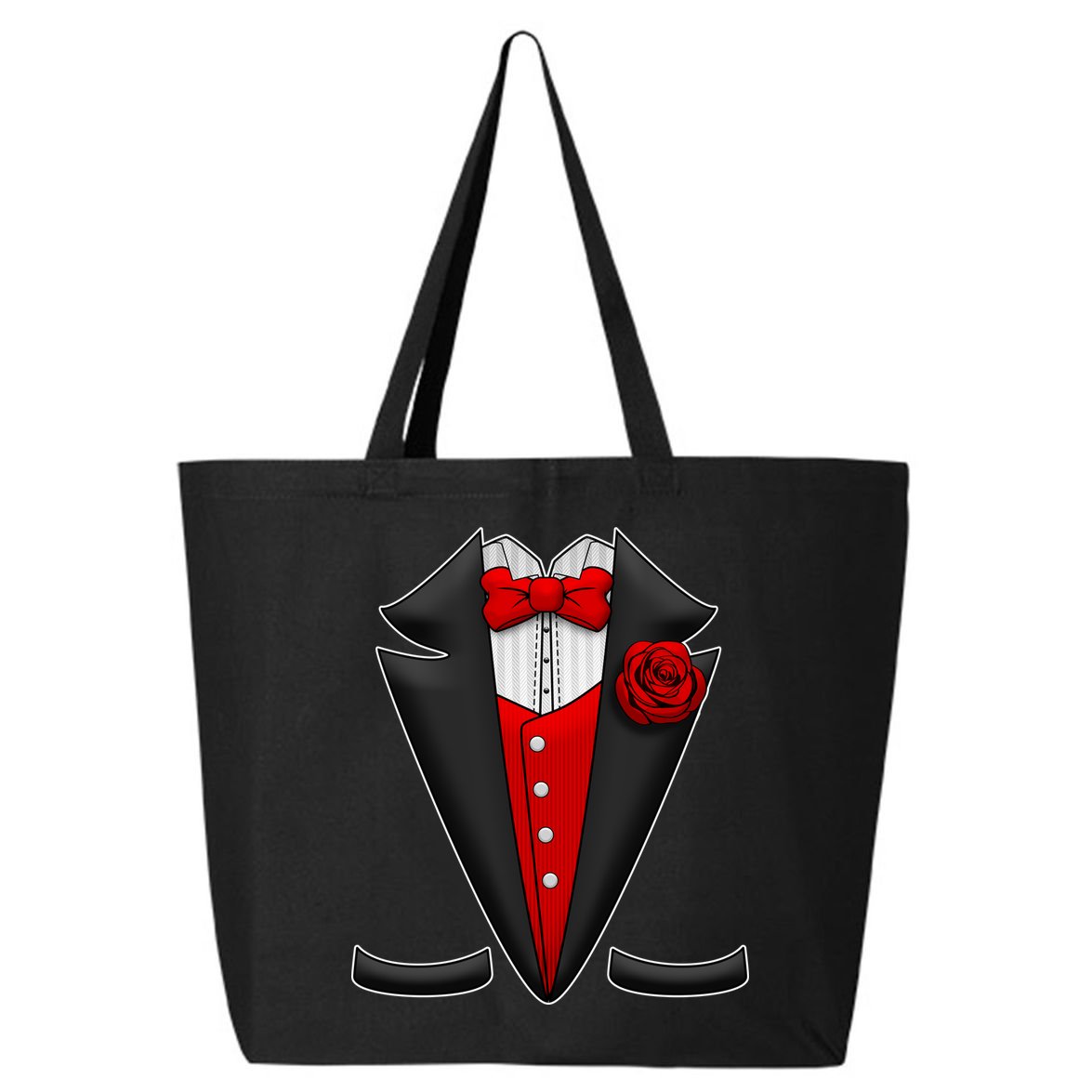Red Rose Tuxedo 25L Jumbo Tote