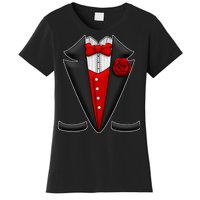 Red Rose Tuxedo Women's T-Shirt