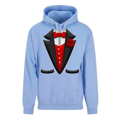 Red Rose Tuxedo Unisex Surf Hoodie