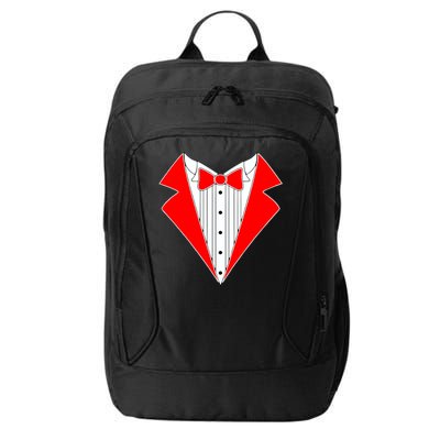 Red Tuxedo Wedding Tux City Backpack