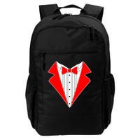 Red Tuxedo Wedding Tux Backpack