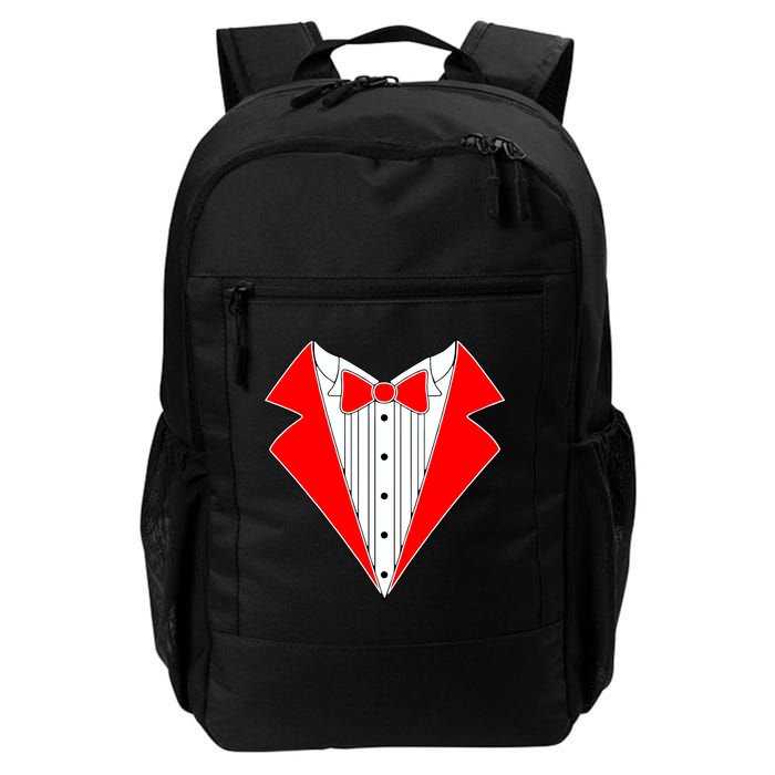 Red Tuxedo Wedding Tux Backpack