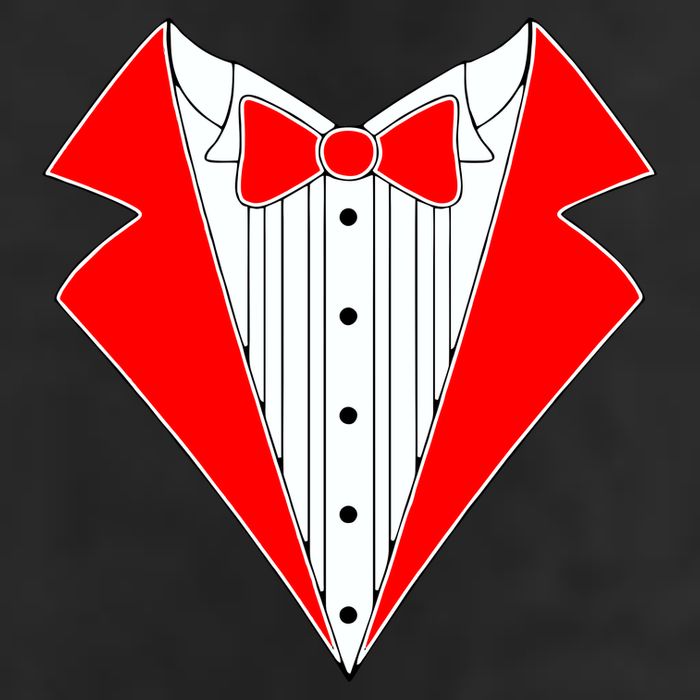 Red Tuxedo Wedding Tux 15oz Campfire Ceramic Mug