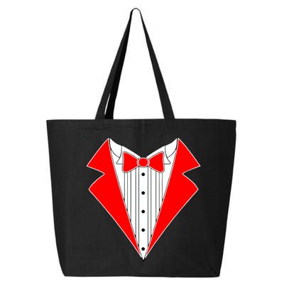 Red Tuxedo Wedding Tux 25L Jumbo Tote