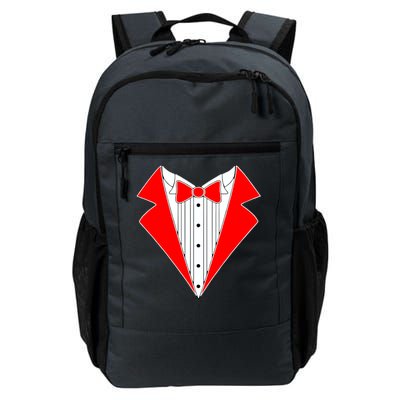 Red Tuxedo Wedding Tux Daily Commute Backpack