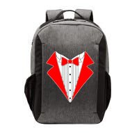 Red Tuxedo Wedding Tux Vector Backpack
