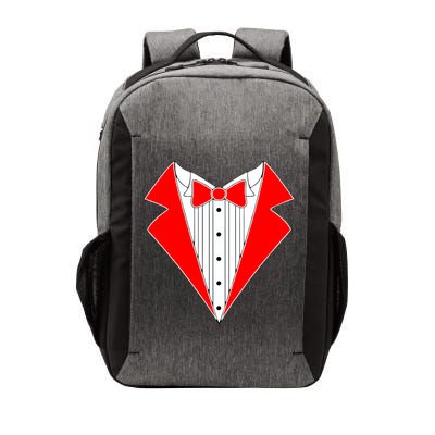 Red Tuxedo Wedding Tux Vector Backpack