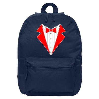 Red Tuxedo Wedding Tux 16 in Basic Backpack