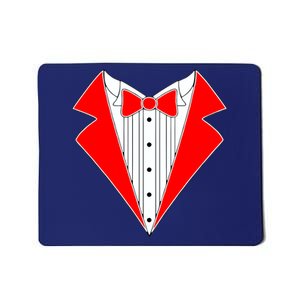 Red Tuxedo Wedding Tux Mousepad