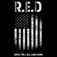 Red Until They All Come Home Women's Crop Top Tee