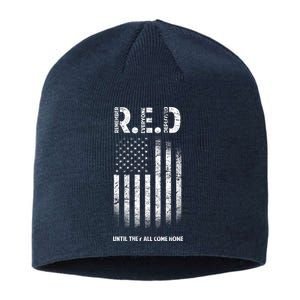 Red Until They All Come Home Sustainable Beanie