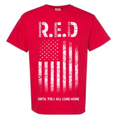 Red Until They All Come Home Garment-Dyed Heavyweight T-Shirt