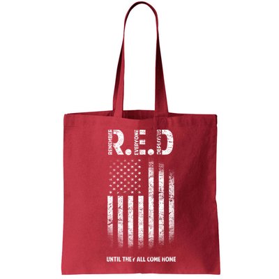 Red Until They All Come Home Bag