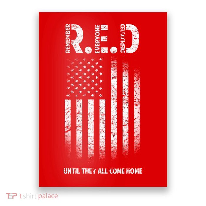 Red Until They All Come Home Poster