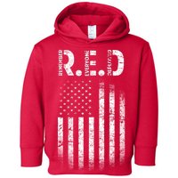 Red Until They All Come Home Toddler Hoodie