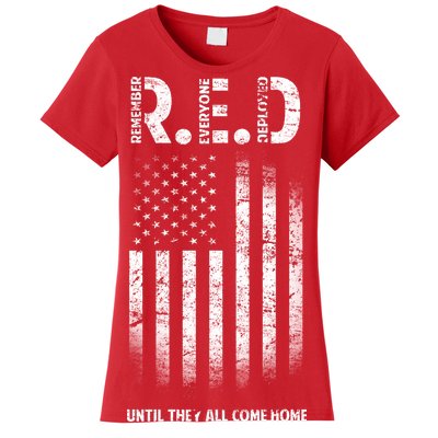 Red Until They All Come Home Women's T-Shirt