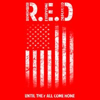Red Until They All Come Home Kids T-Shirt