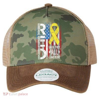 Red Until They All Come Home Tribute Legacy Tie Dye Trucker Hat