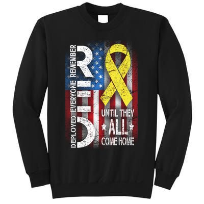 Red Until They All Come Home Tribute Sweatshirt