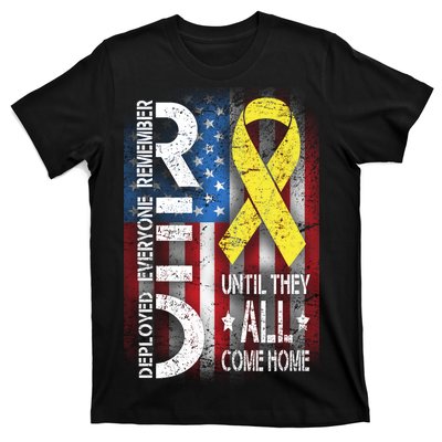 Red Until They All Come Home Tribute T-Shirt