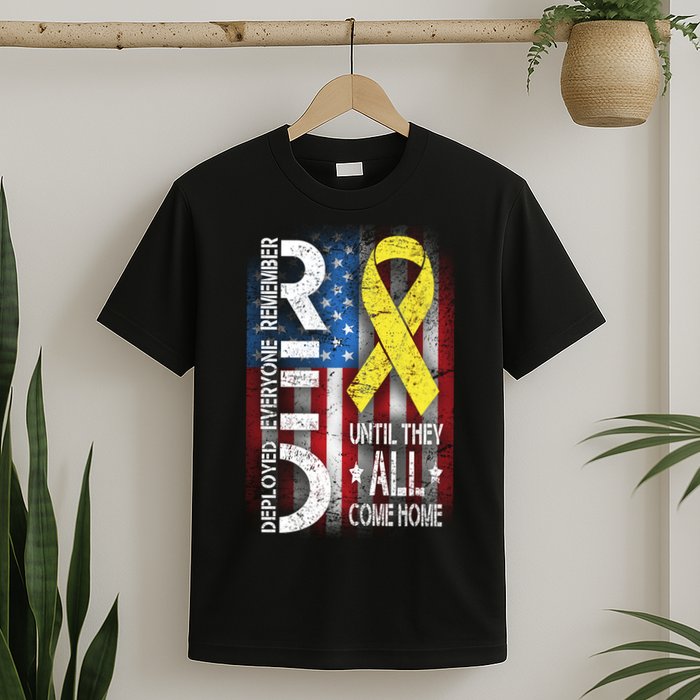 Red Until They All Come Home Tribute T-Shirt