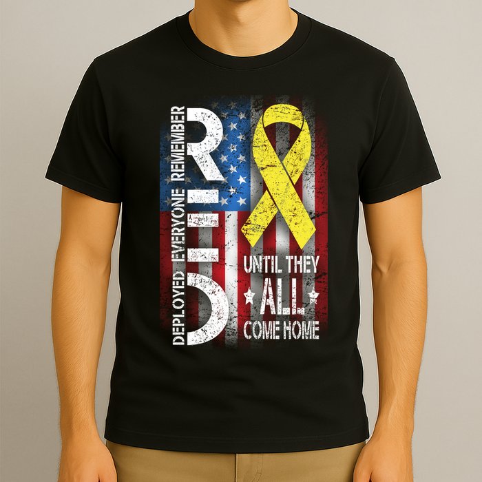 Red Until They All Come Home Tribute T-Shirt